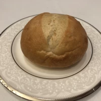 パンは温かかったです。