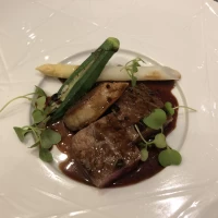 フォアグラとステーキ