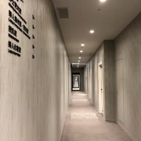 奥にはゲストの着替えの場所があります。