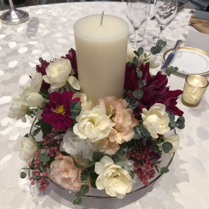 テーブル装花|480982さんのヒルトン名古屋の写真(666201)