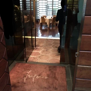 披露宴会場入り口。