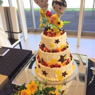 星がテーマの結婚式☆