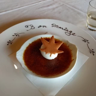かぼちゃのクレームブリュレ