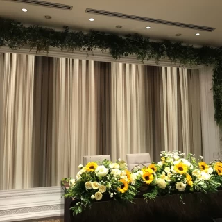 披露宴会場（カーテンを閉めた状態）