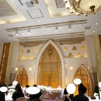 披露宴会場の内装