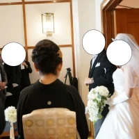 チャペルの入場シーン