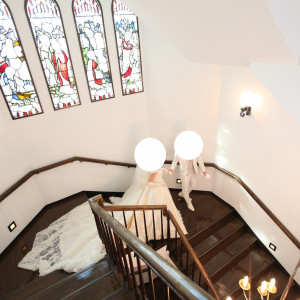 教会内の階段|481865さんの麻布グレイスゴスペル教会の写真(627228)