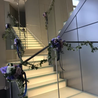 アモリールのテラスの螺旋階段