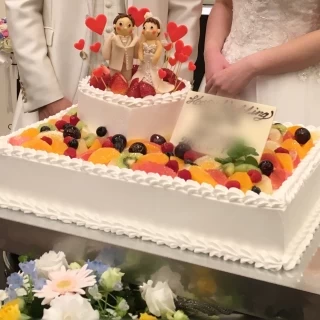 ウェディングケーキ