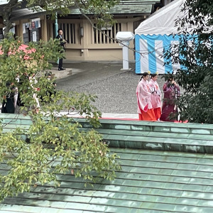 神前式の様子|482240さんの東郷神社／原宿 東郷記念館の写真(1972094)