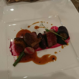 メインの肉料理