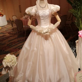 白雪姫をイメージしたWD
会場の照明も、当日の色と同じです