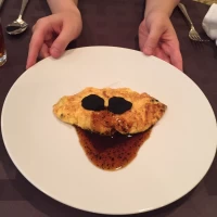 トリュフのオムレツ