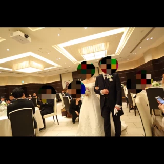 新郎新婦入場