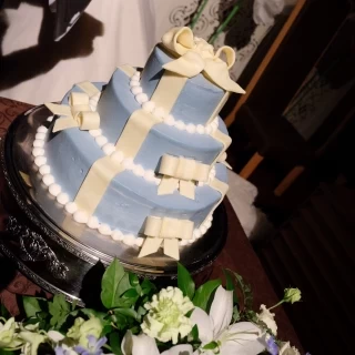 お洒落なケーキでした！