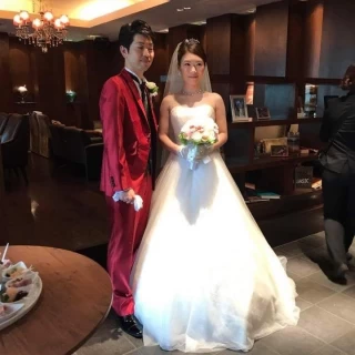 披露宴開始前に写真撮影