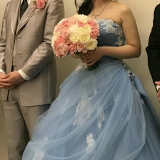 セレクションブーケ
ゲストに選んでもらった花で