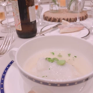 暖かいものは、ちゃんと暖かいうちに運ばれて来ます