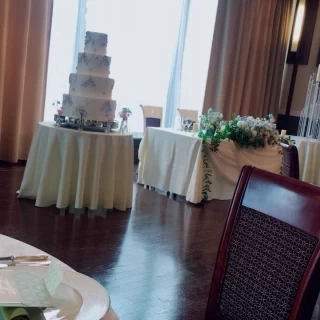 披露宴会場高砂