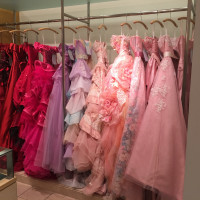 ピンク系ドレス