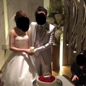 ケーキカット|483456さんの小さな結婚式　京都店の写真(527742)