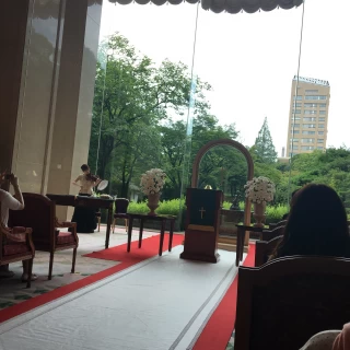 ロビー挙式