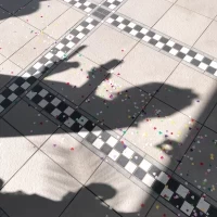 コンフェッティシャワー後も可愛いです！