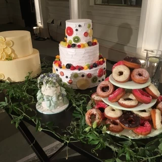いろいろなウェディングケーキ