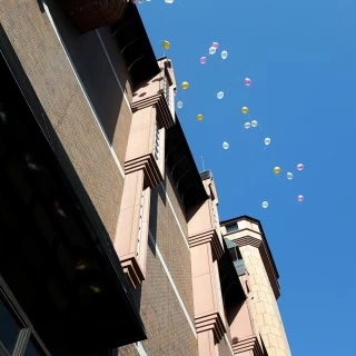 天気が良ければバルーンを飛ばすことができます。