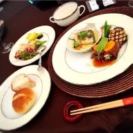 ブライダルフェアで試食。美味。