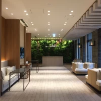 自然な会場