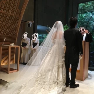 聖歌隊の方もいます。