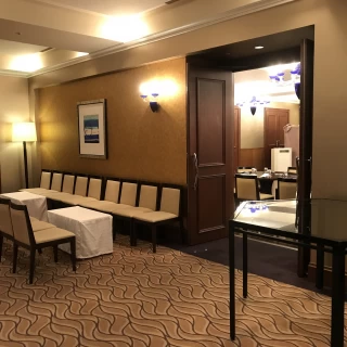 披露宴会場待合室
