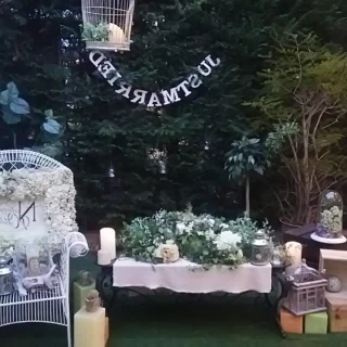 挙式会場の入り口