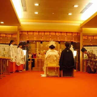 神前式の高砂