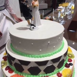 ケーキはイメージを形にしてくれました！