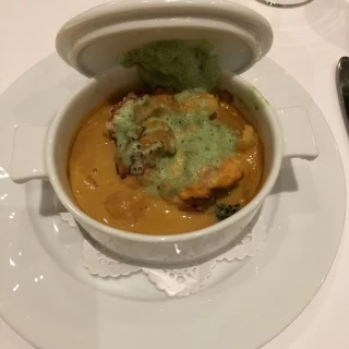 オマール海老の料理