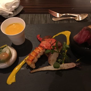 試食させていたお料理はとても美味しかったです。
