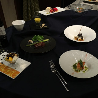 どのお料理もおいしそうでした