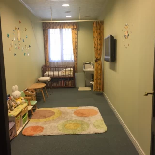 子供控え室もあって預けられる環境！