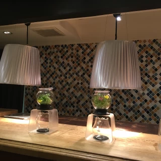 オランジェリのカウンターキッチン