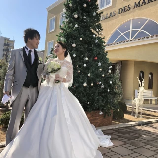 クリスマスツリーと