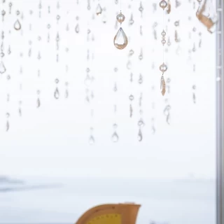 天気は悪かったですが海が綺麗に見えます。
