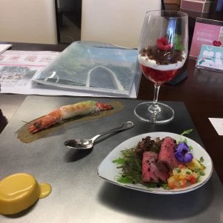 試食のプレート