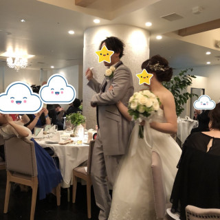 新郎新婦入場