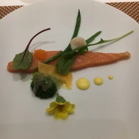 前菜 サーモン