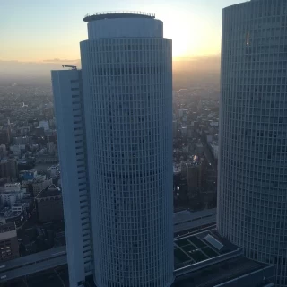 名古屋駅目の前。眺望の良さは抜群。