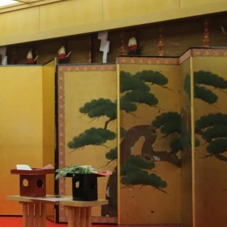 金屏風