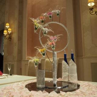 リキッドをそそぐイルミネーションの演出はまるでラプンツェル！