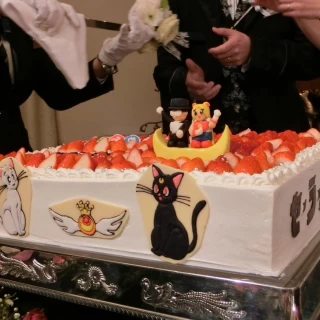 理想を実現したケーキ